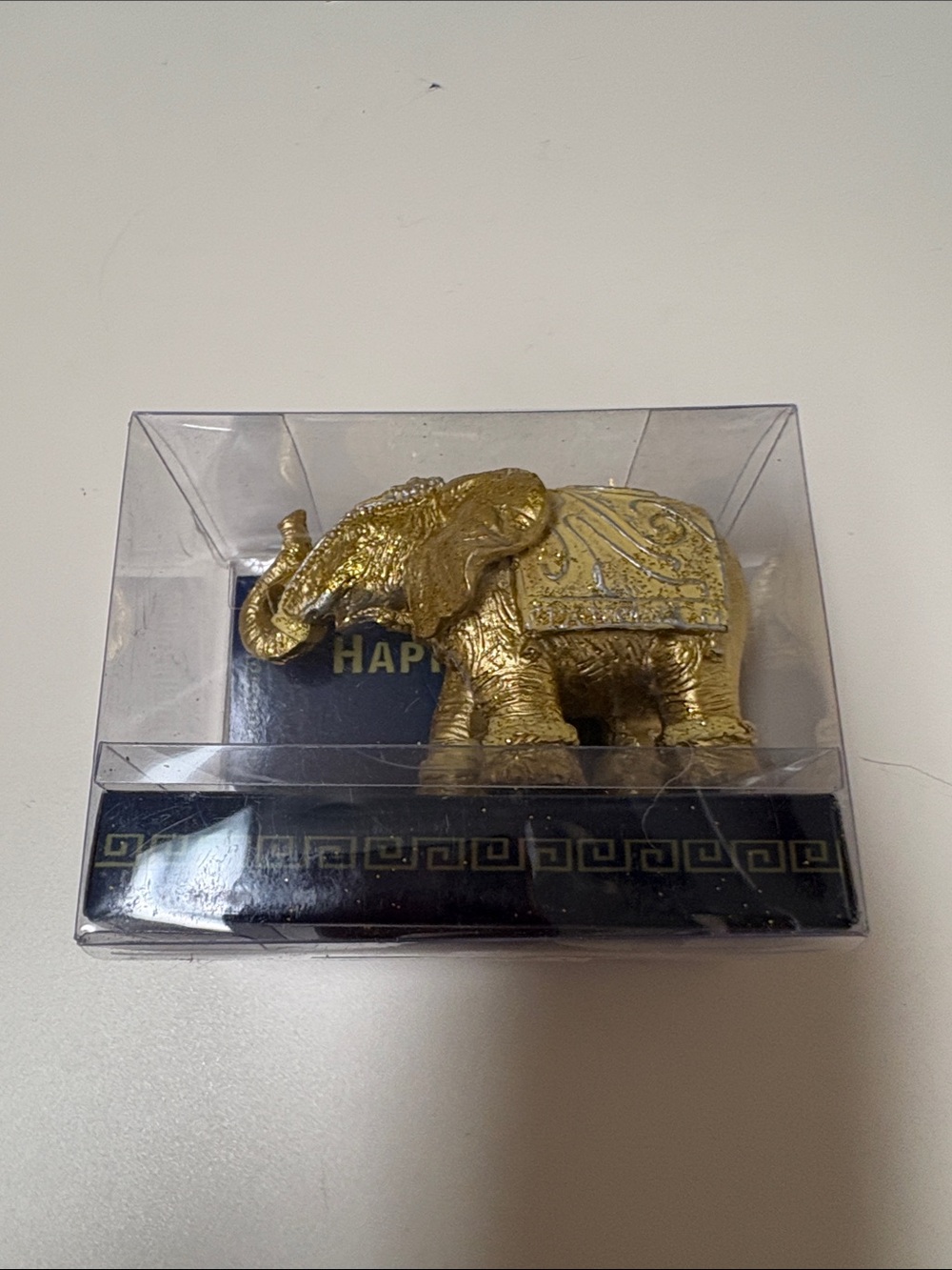 Elephant Gold Decorative  Figurine